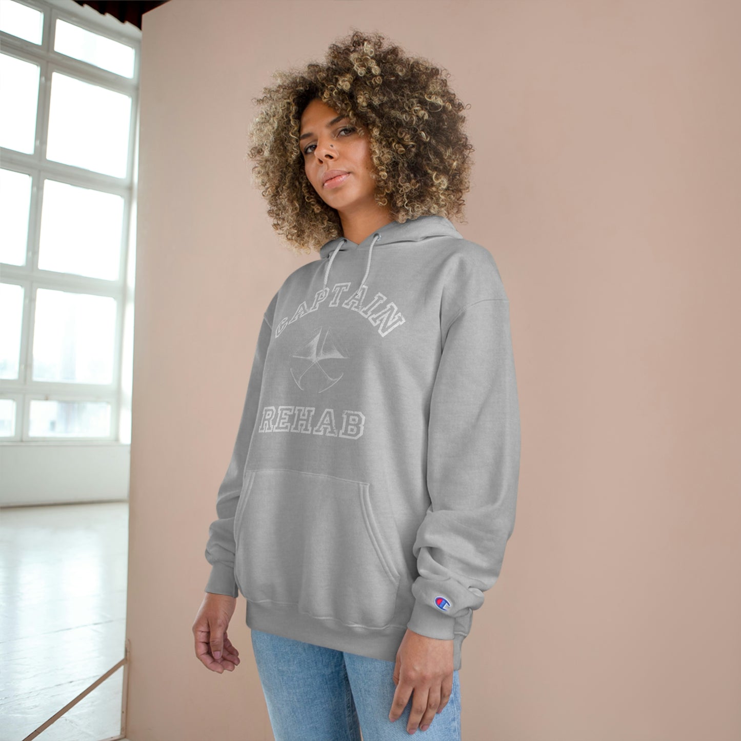 THE REAL CAPTAIN REHAB CHAMPION HOODIE