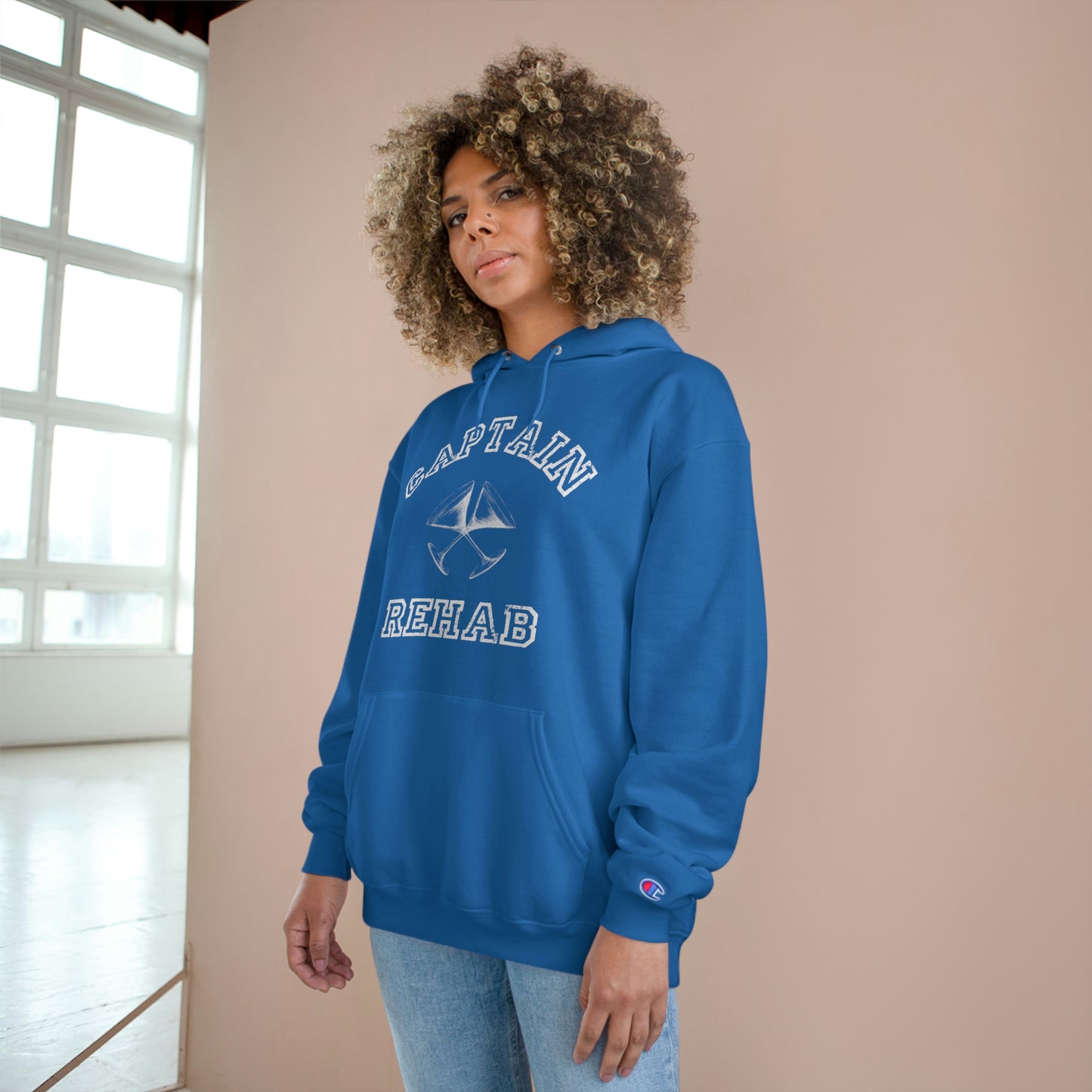 THE REAL CAPTAIN REHAB CHAMPION HOODIE