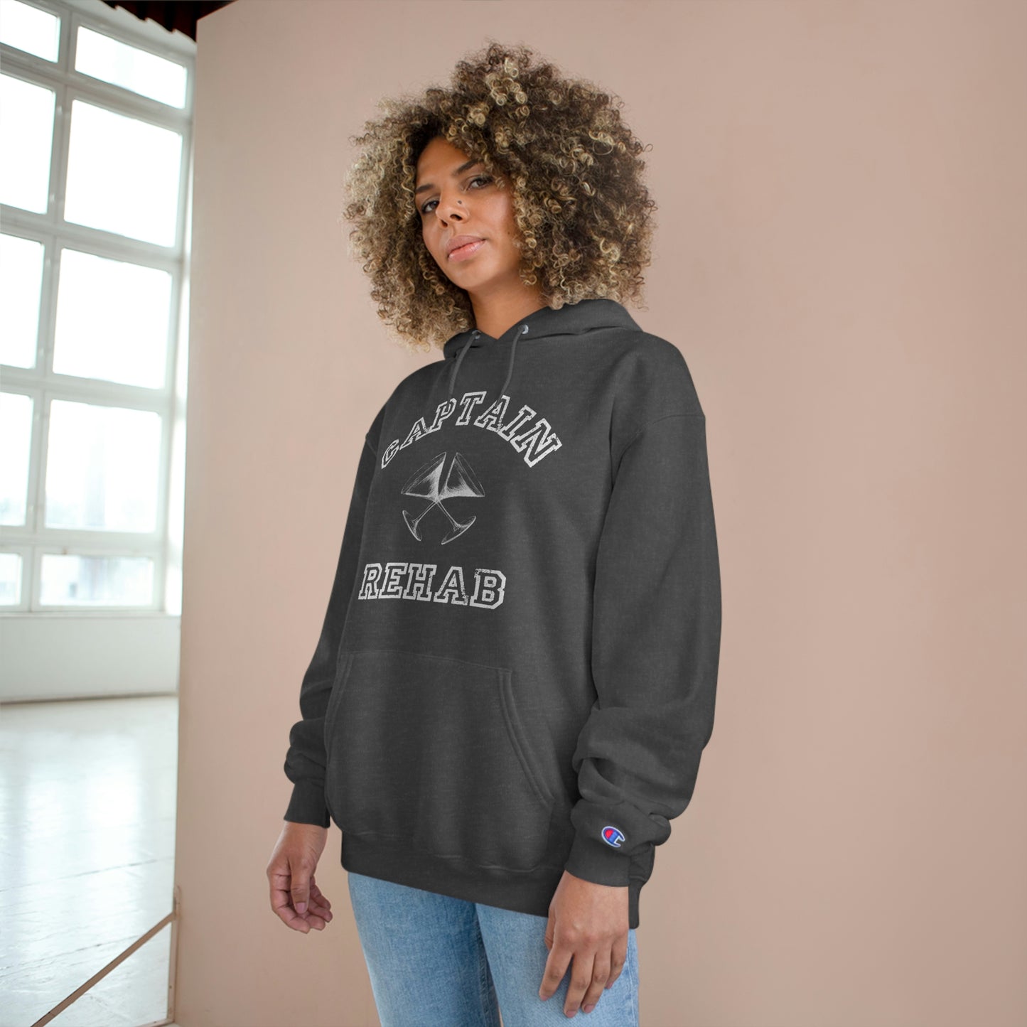 THE REAL CAPTAIN REHAB CHAMPION HOODIE