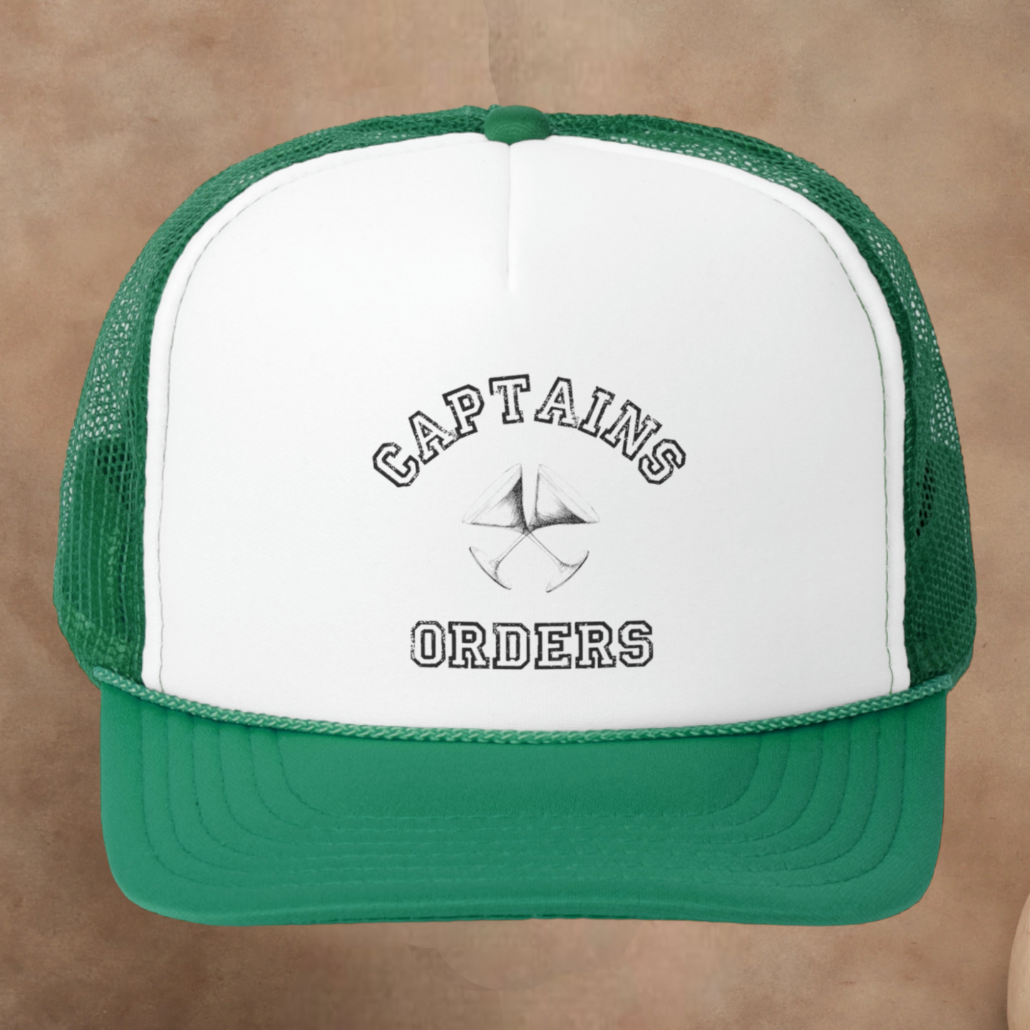 ORIGINAL CAPTAINS ORDERS TRUCKER HAT