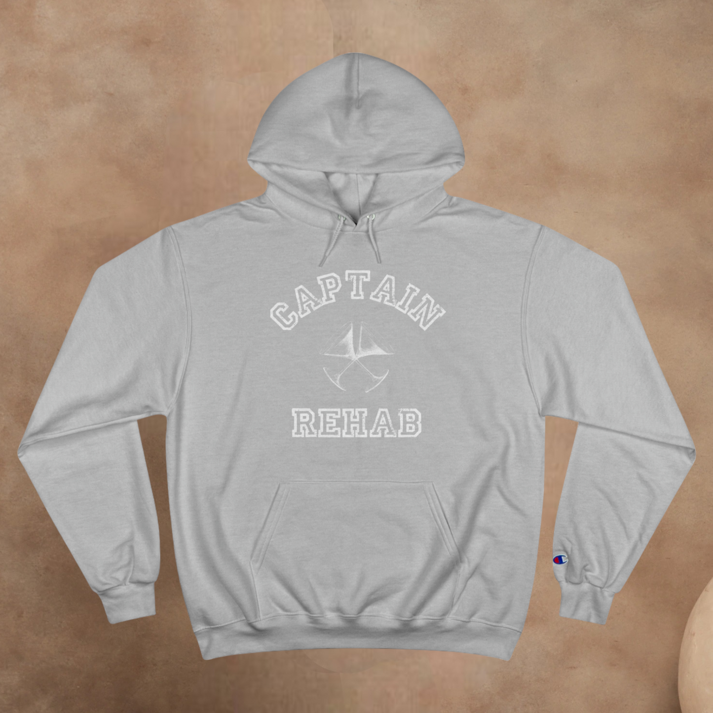 THE REAL CAPTAIN REHAB CHAMPION HOODIE