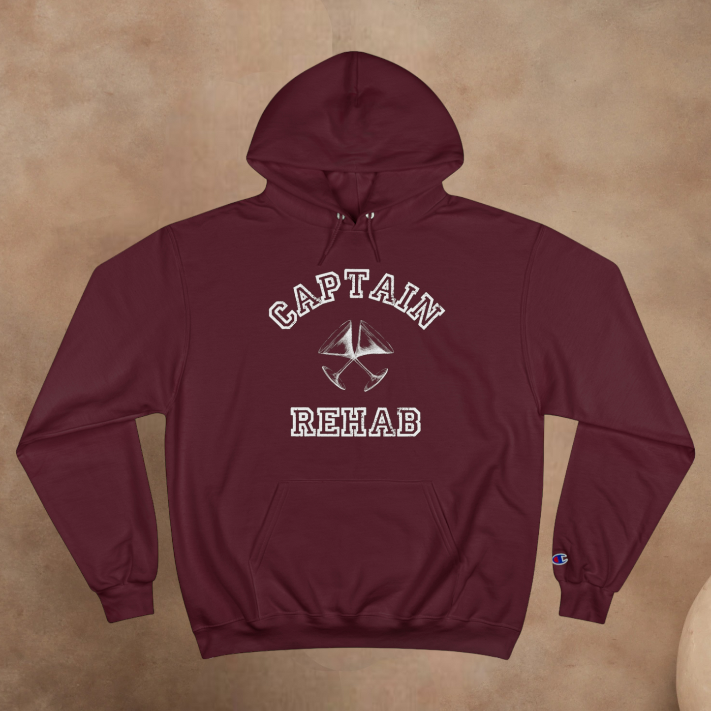 THE REAL CAPTAIN REHAB CHAMPION HOODIE