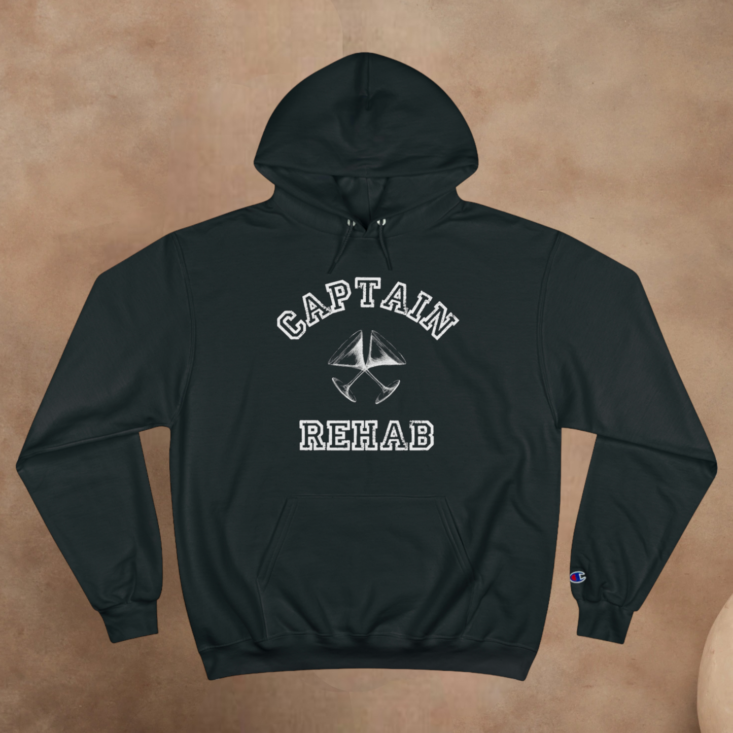 THE REAL CAPTAIN REHAB CHAMPION HOODIE
