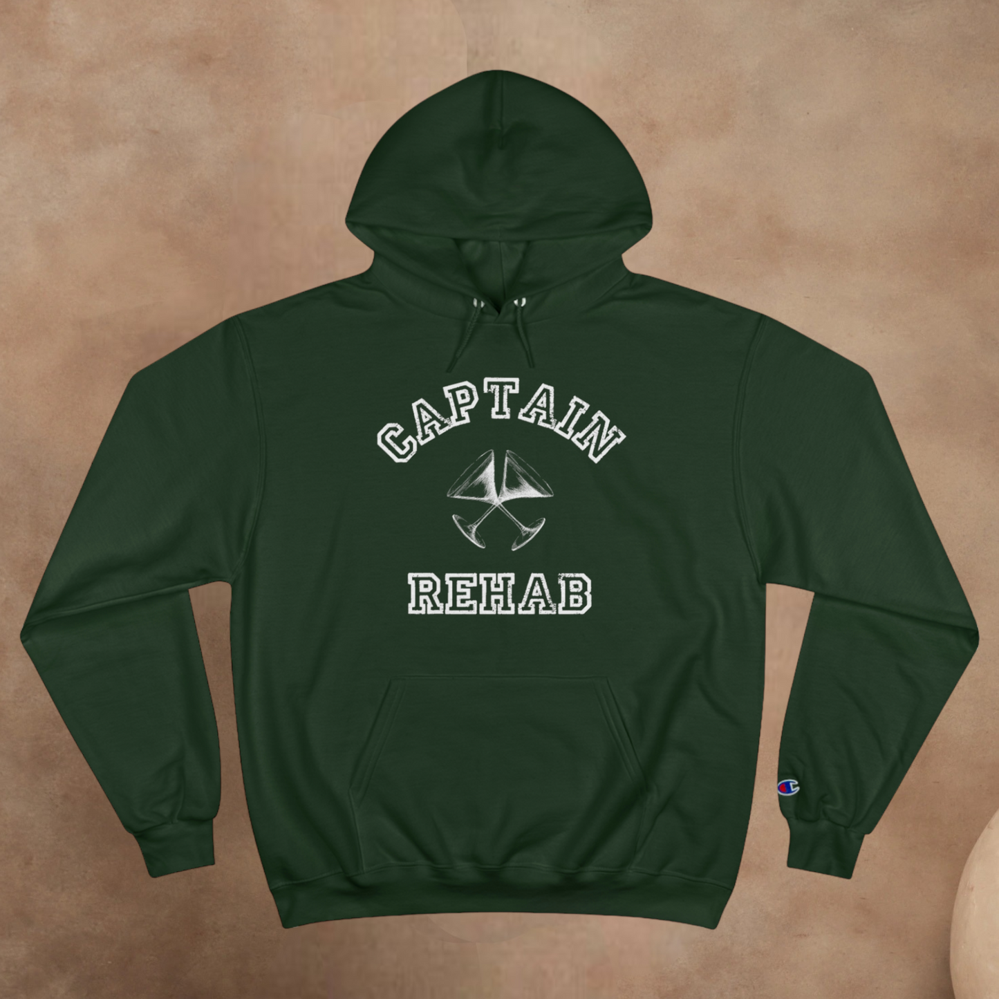 THE REAL CAPTAIN REHAB CHAMPION HOODIE