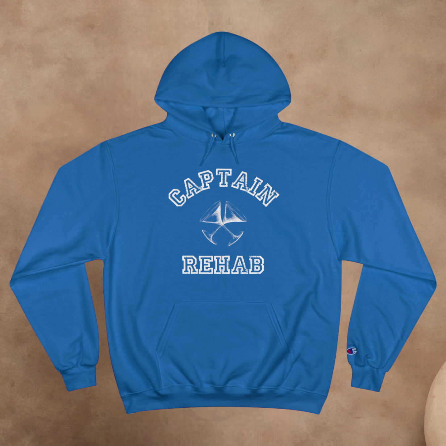 THE REAL CAPTAIN REHAB CHAMPION HOODIE