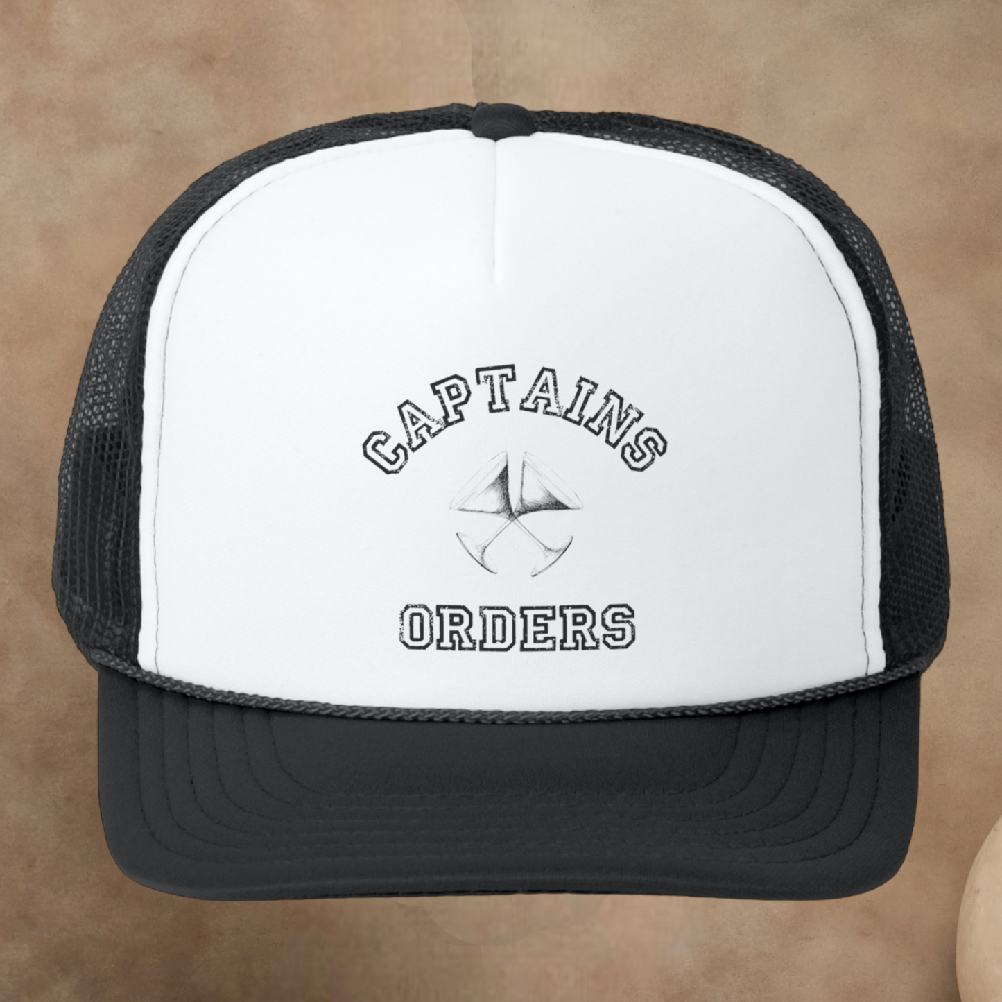ORIGINAL CAPTAINS ORDERS TRUCKER HAT