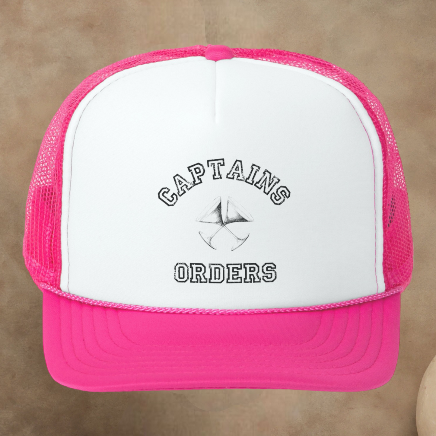 ORIGINAL CAPTAINS ORDERS TRUCKER HAT