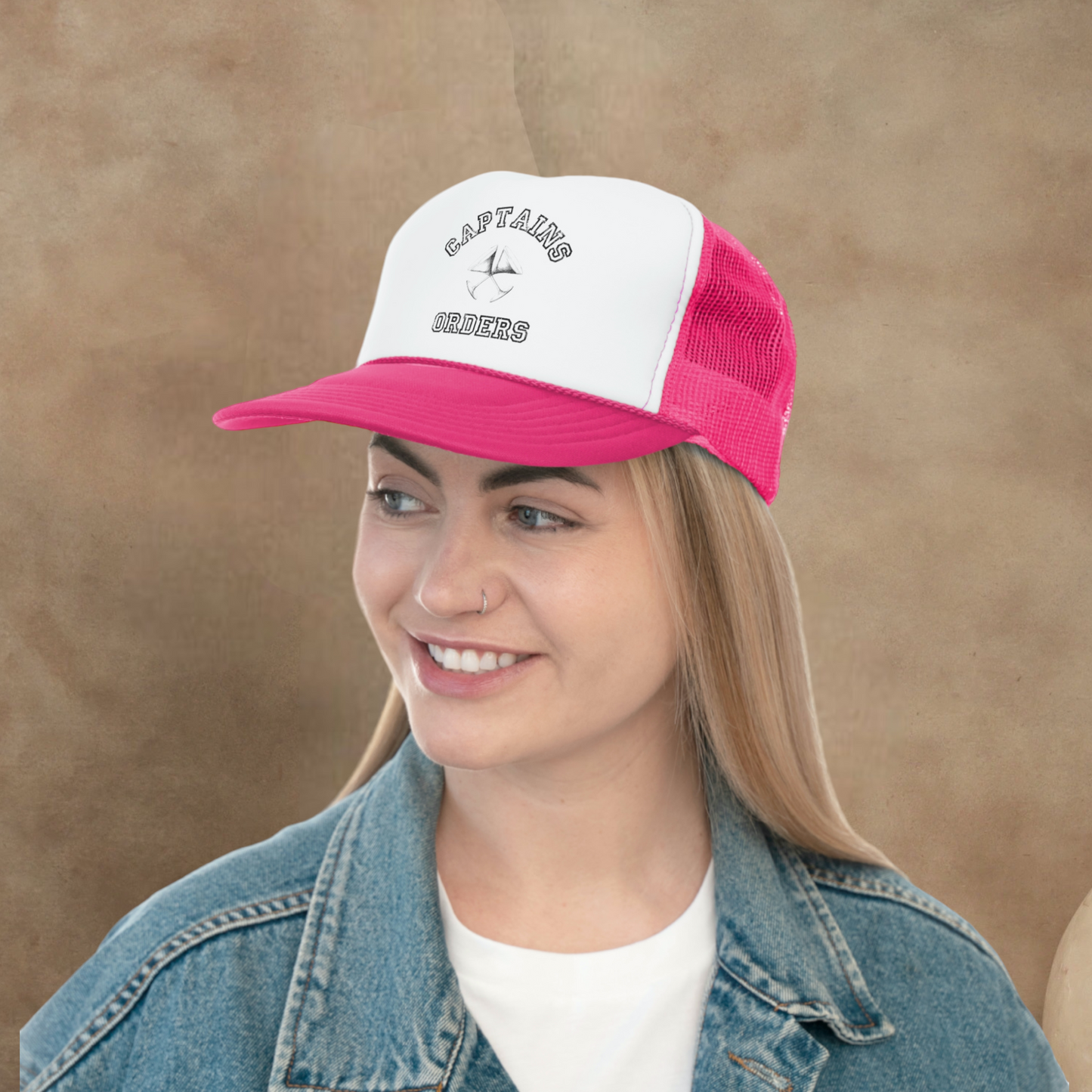 ORIGINAL CAPTAINS ORDERS TRUCKER HAT