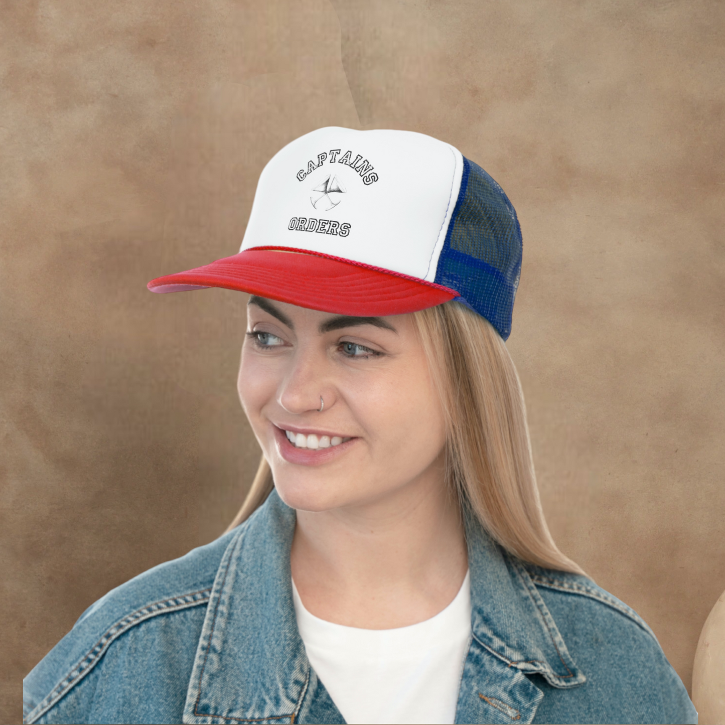ORIGINAL CAPTAINS ORDERS TRUCKER HAT