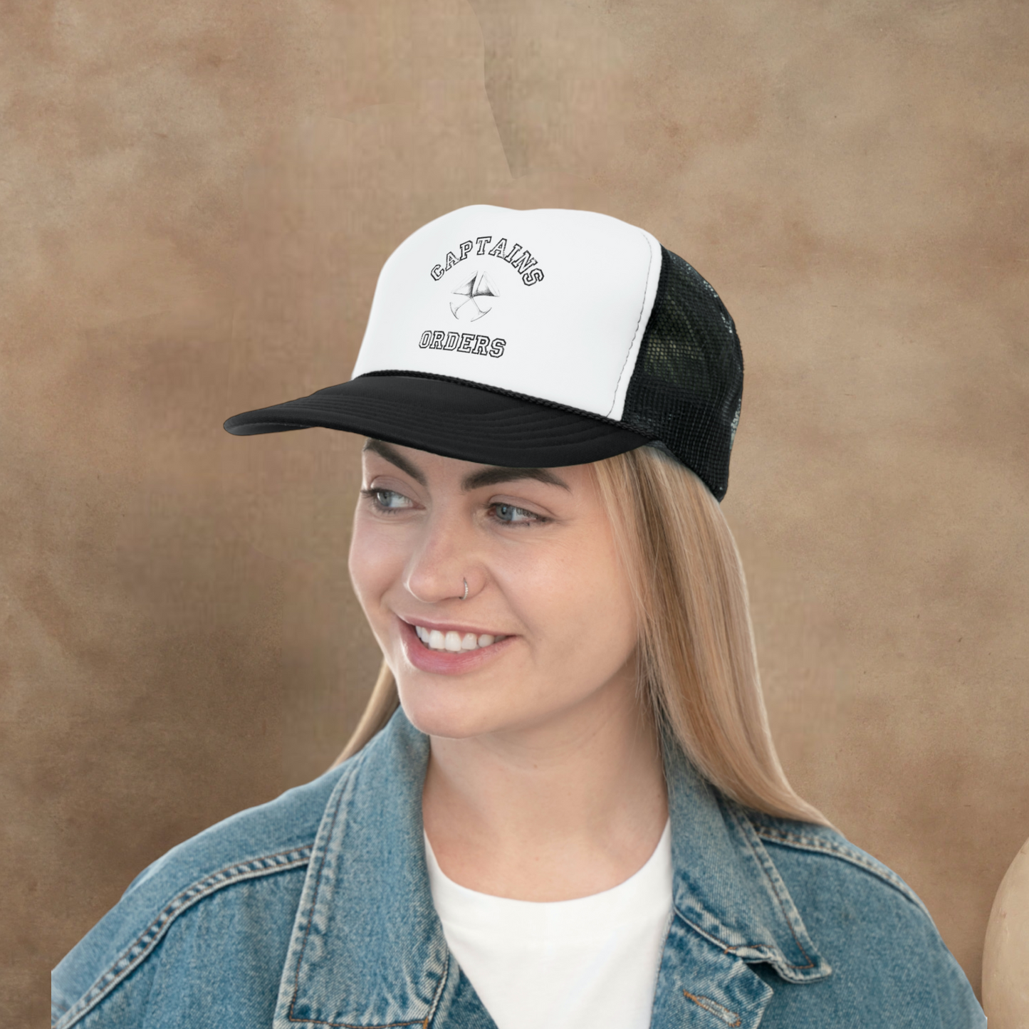ORIGINAL CAPTAINS ORDERS TRUCKER HAT