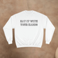 EAT IT WITH YOUR HANDS CHAMPION CREWNECK