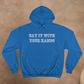 EAT IT WITH YOUR HANDS CHAMPION HOODIE