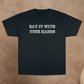 EAT IT WITH YOUR HANDS CHAMPION T-SHIRT