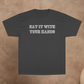 EAT IT WITH YOUR HANDS CHAMPION T-SHIRT