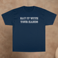 EAT IT WITH YOUR HANDS CHAMPION T-SHIRT