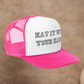 EAT IT WITH YOUR HANDS TRUCKER HAT