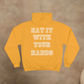 THE REAL CAPTAIN REHAB - EAT IT WITH YOUR HANDS CHAMPION HOODIE