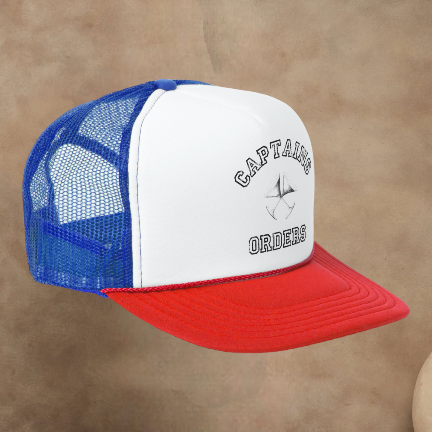 ORIGINAL CAPTAINS ORDERS TRUCKER HAT